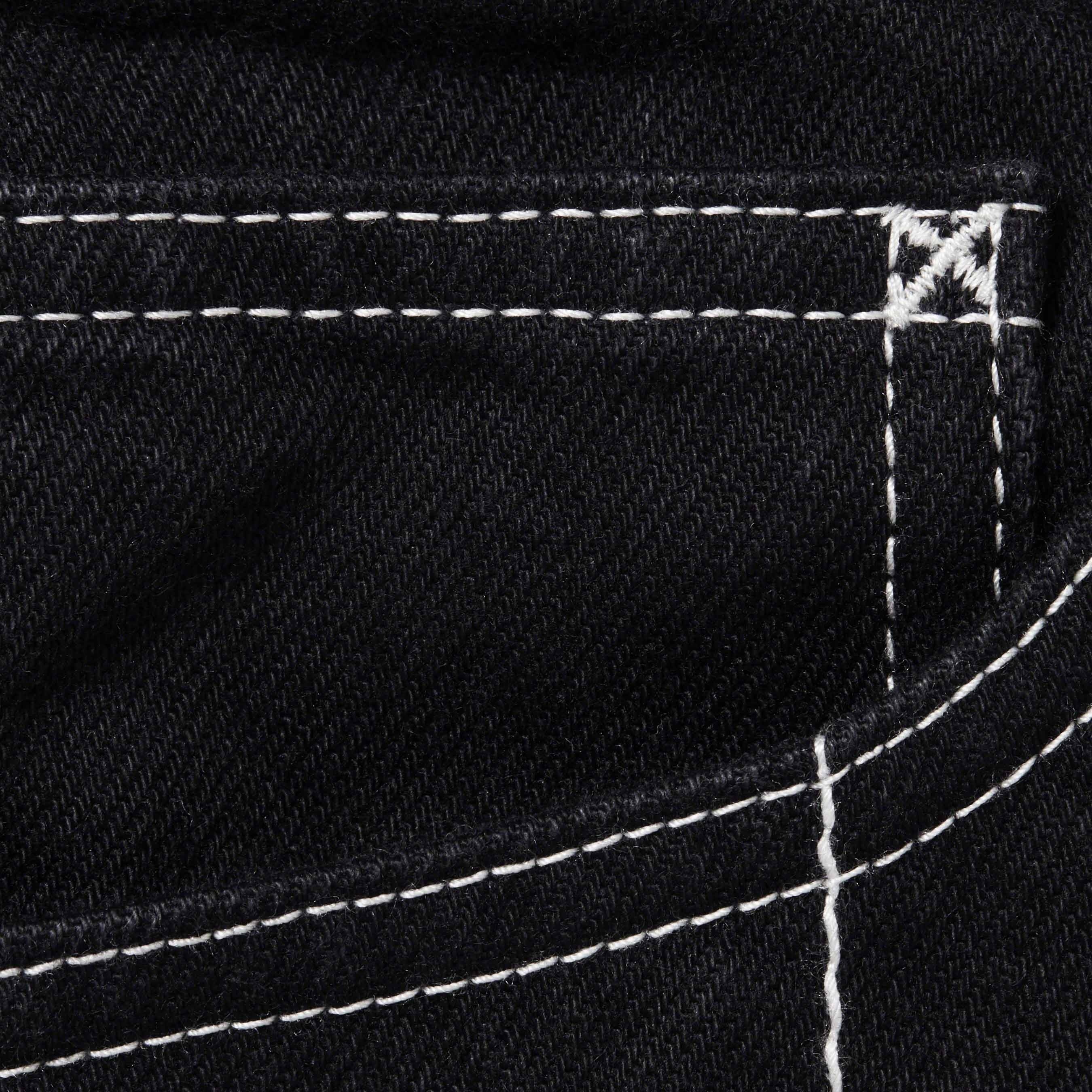 Radial Embroidered Loose Fit Jean view 5